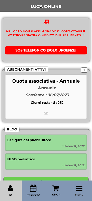 Luca Online Screenshot 1