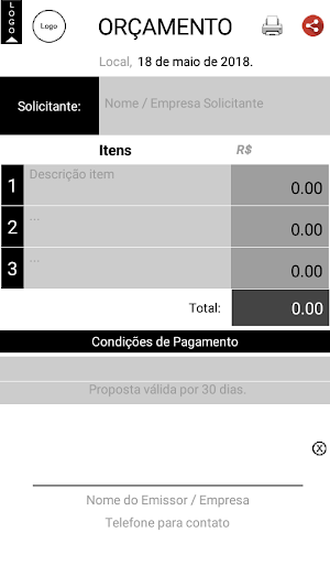Proposta Comercial Fácil Screenshot 0