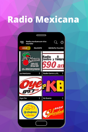 Radio Mexicana en Vivo Mundial Screenshot 3