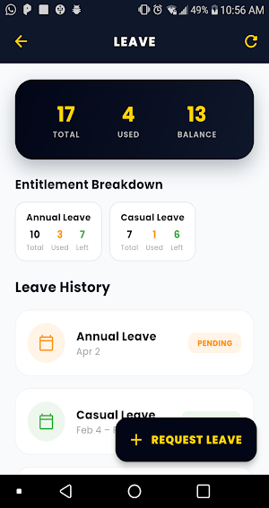 GateOneHR Screenshot 3