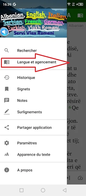 Albanian English Italian Screenshot 2