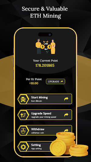ETH Miner - Ethereum Mining Screenshot 1