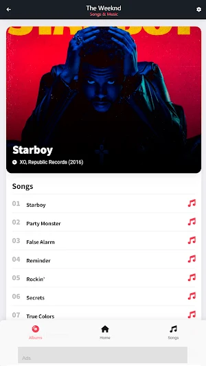 The Weeknd: Songs & Music Screenshot 2