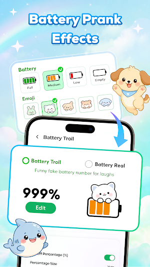 Emoji Battery: Customize Icon Screenshot 3