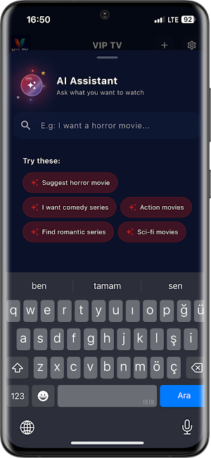 V-IP TV Screenshot 1