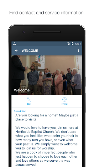 Northside Baptist GSO Screenshot 1