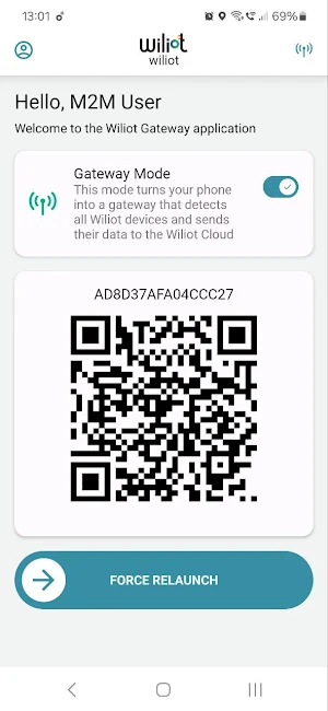 Wiliot Gateway Screenshot 0