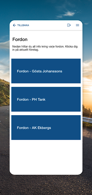 GJ Åkeri Screenshot 2