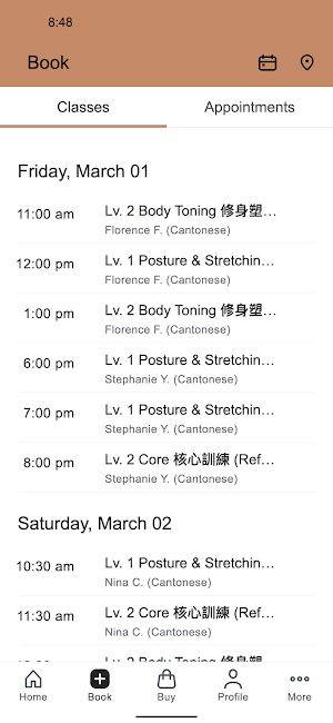Latte Pilates Screenshot 1