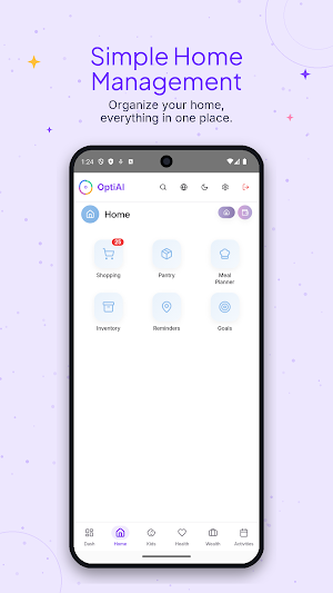 OptiAI - Family Organizer Screenshot 1