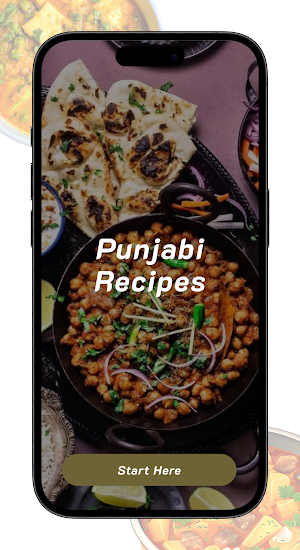 Punjabi Recipes in Hindi Screenshot 0