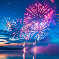 Dreamy Fireworks Theme +HOME