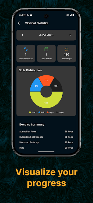 Calisthenics Tracker Screenshot 3