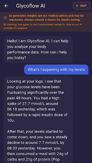 GlycoTrace: Diabetes Tracker Screenshot 3