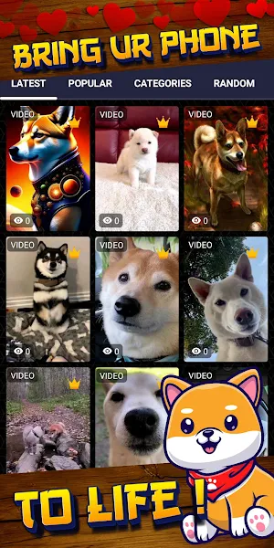 shiba inu wallpaper Screenshot 1