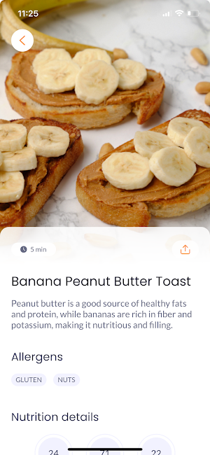 goe lifestyle: nutrition plans Screenshot 1
