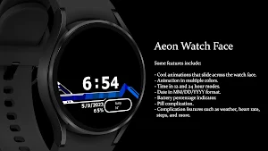 WFAM Aeon Minimal Watch Face Screenshot 1