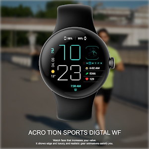 ACRO Tion Sports Digital Watch Screenshot 2