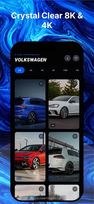 Volkswagen Golf Wallpapers 4K Screenshot 1