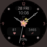 Minimal Flower watch face