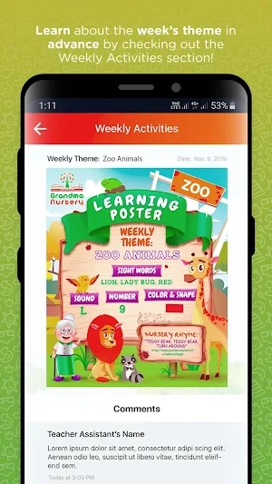 Grandma Nursery Parent Screenshot 3