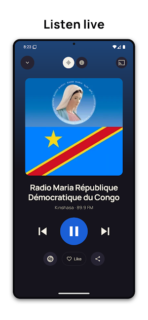 DR Congo Radio FM Live Screenshot 1