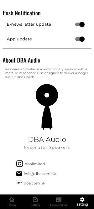 DBA audio Screenshot 0