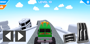 Monster truck parkour stunt Screenshot 1