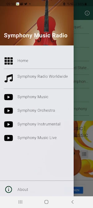 Symphony Music Radio Stations Screenshot 0