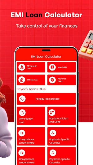 LoanMate – EMI Loan Calculator Screenshot 1