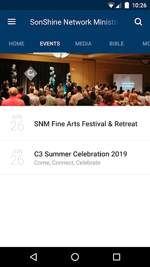 SonShine Network Ministries Screenshot 1
