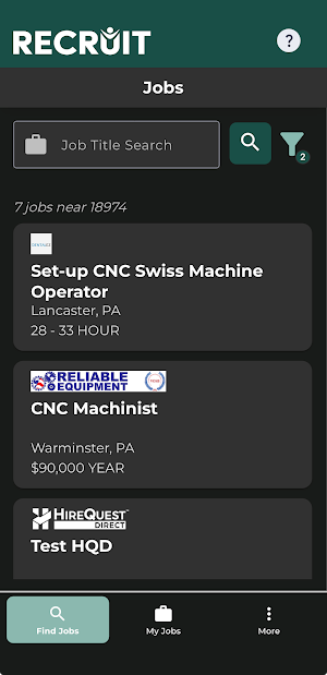 Recruit Jobs Screenshot 0