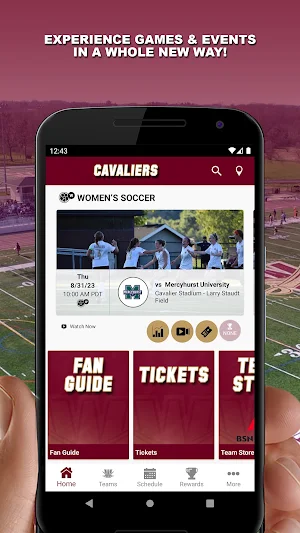 Walsh University Cavaliers Screenshot 0