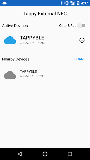 Tappy External NFC Screenshot 2