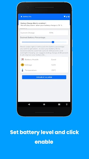 Battery Charge Alert Screenshot 3