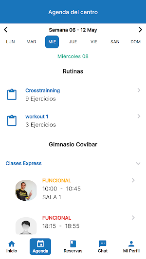 Gimnasio Covibar Screenshot 1