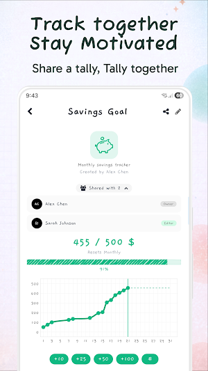 TallyToo - Tally Together Screenshot 2