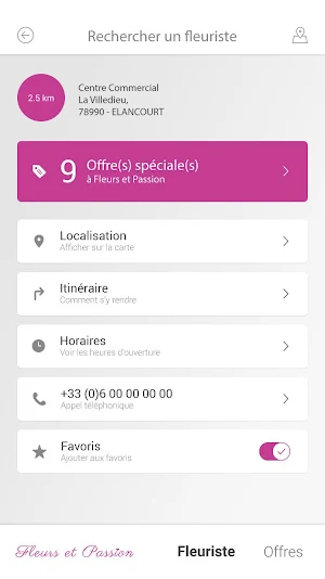 Fleurs et Passion Screenshot 1