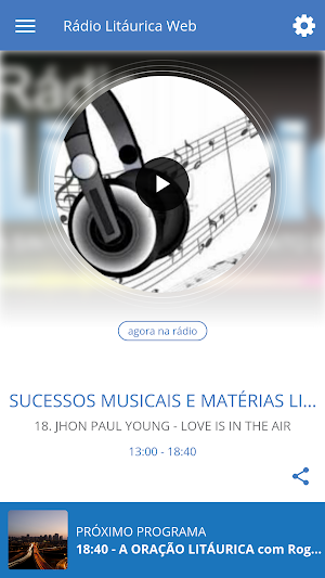 Rádio Litáurica Web Screenshot 0