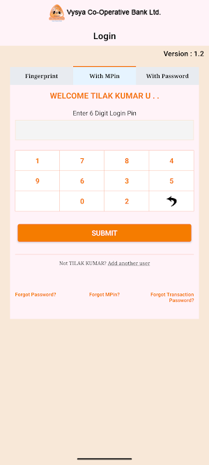 Vysya Co-operative Bank Ltd Screenshot 2