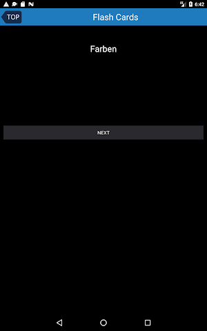 Немецкий слово карта Screenshot 3