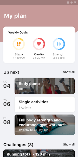 Mija Fitness Screenshot 0