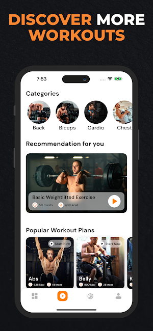 MuscleMesh: Gym Exercises Screenshot 3