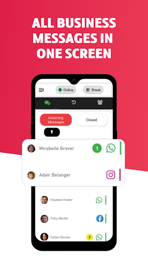 MessageGate Business Messaging Screenshot 1
