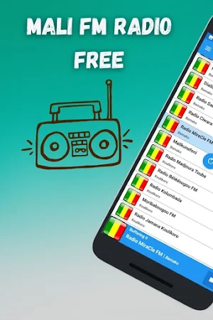 Mali Radio Fm : Radio music Screenshot 3