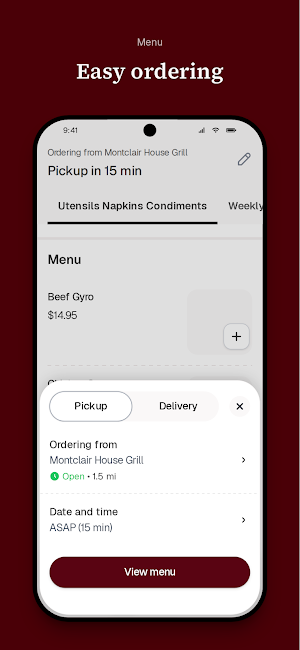 Montclair House Grill Screenshot 2
