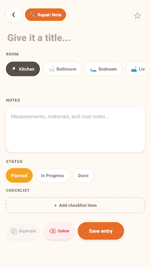 Home Harmony Journal Screenshot 0