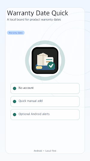 Warranty Date Quick Screenshot 0