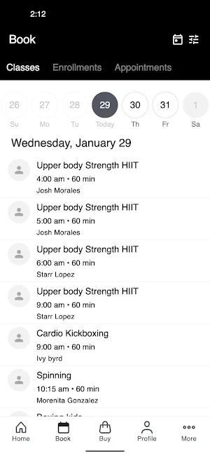 Elite Pro Fitness Screenshot 1