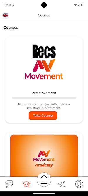 Movement App Screenshot 1